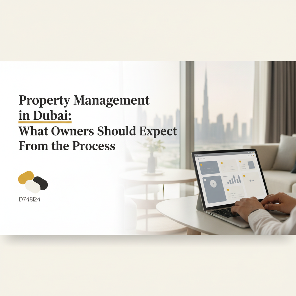 Property Management In Dubai: What Owners Should Expect From The Process