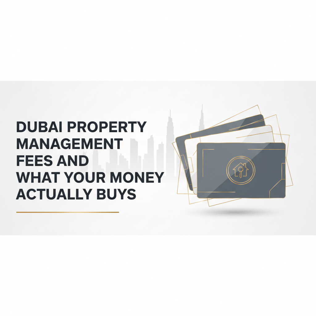 Dubai Property Management Fees And What Your Money Actually Buys
