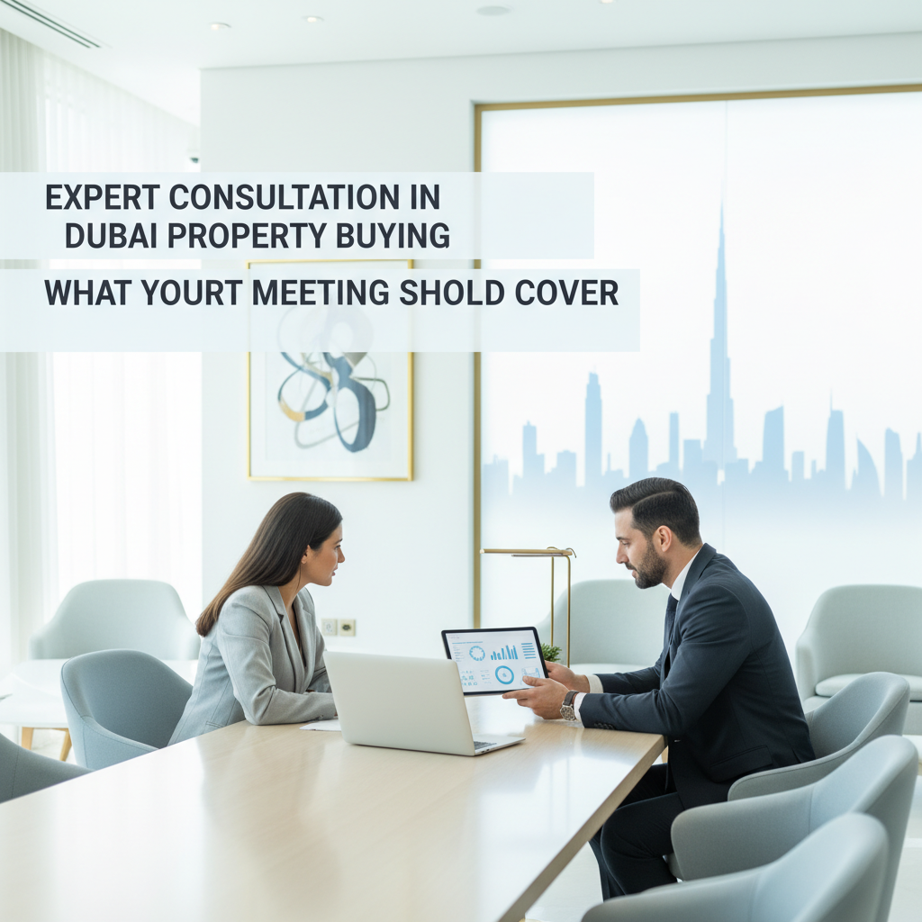 Expert Consultation In Dubai Property Buying What Your First Meeting Should Cover