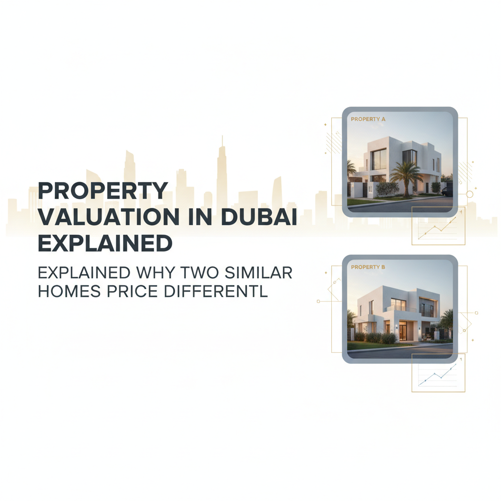 Property Valuation In Dubai Explained Why Two Similar Homes Price Differently